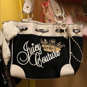 Juicy Couture Black and Cream Daydreamer